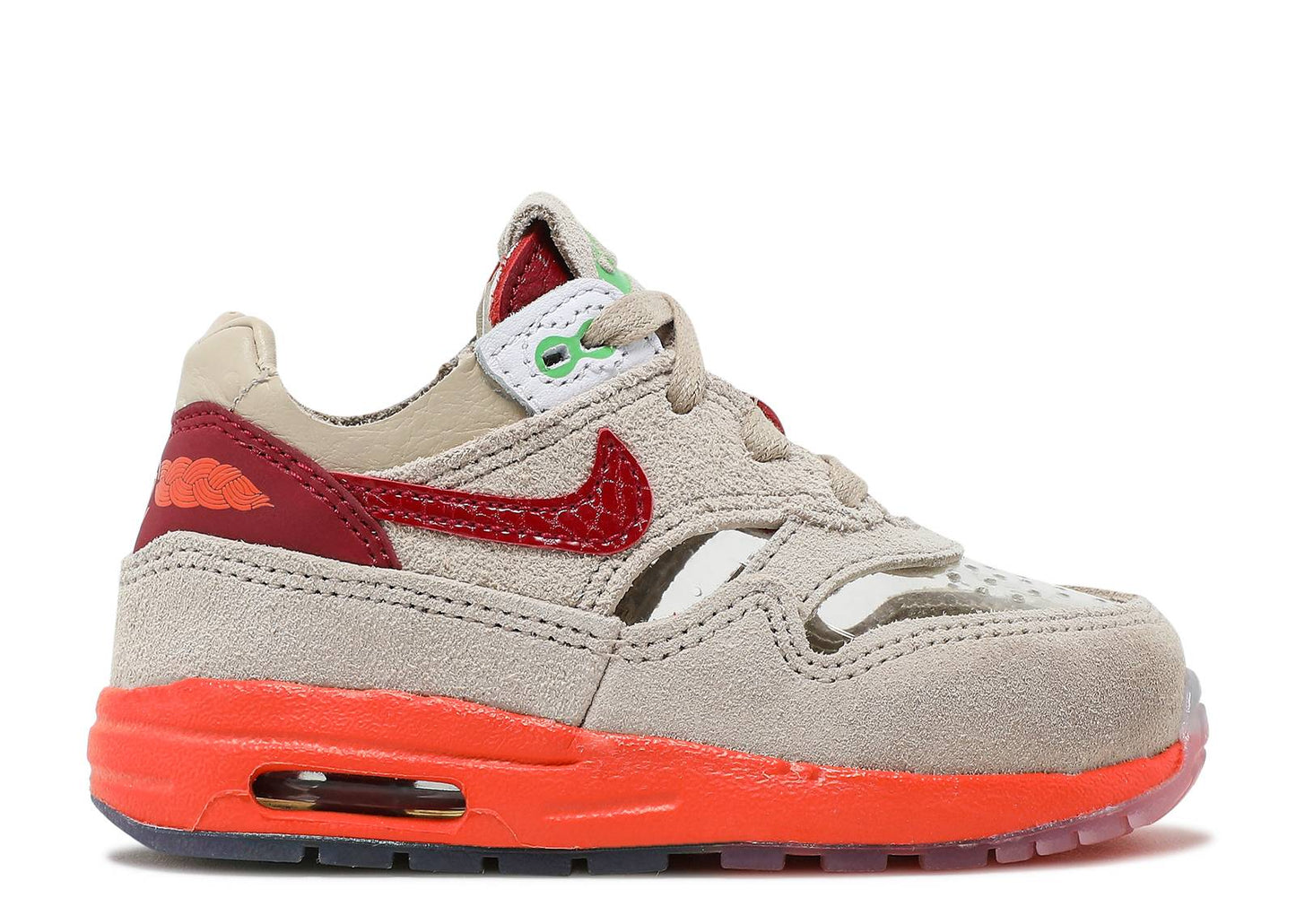 CLOT x Air Max 1 TD Kiss of Death 2021