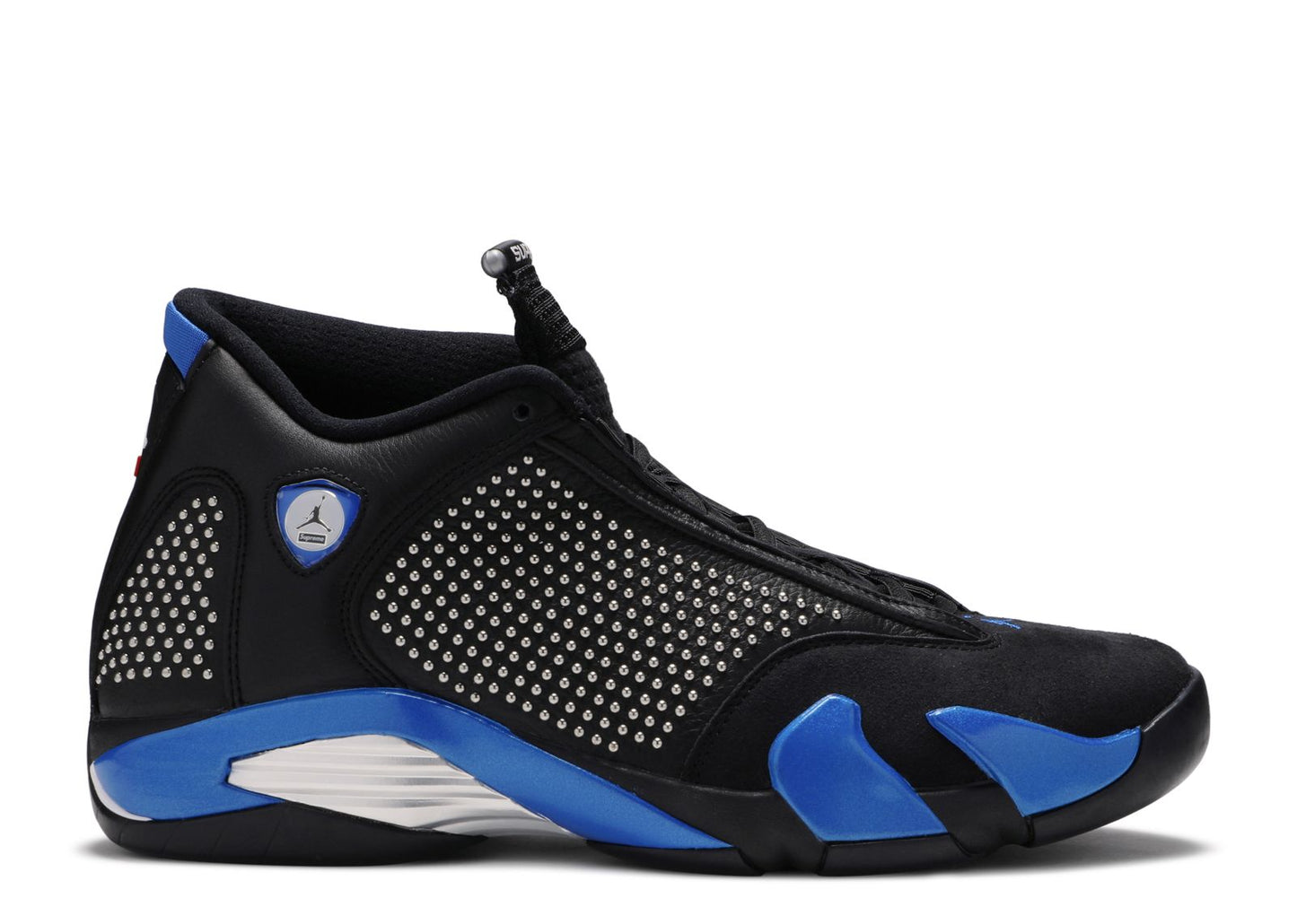 Supreme x Air Jordan 14 Retro Black Varsity Royal