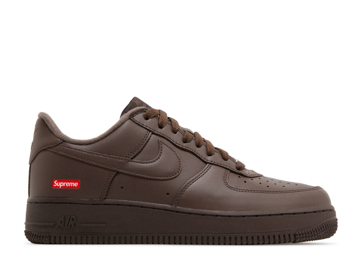 Supreme x Air Force 1 Low Box Logo - Baroque Brown